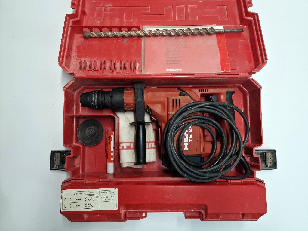Hilti TE 24 Boorhamer, Ophalen of Verzenden, Gebruikt, Boor- en/of Breekhamer, Klopboormechanisme