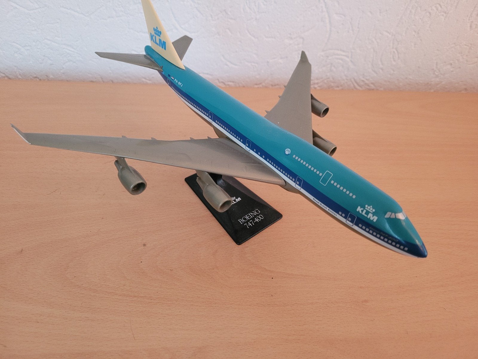 KLM Boeing 747-400 schaalmodel vliegtuig, Niet gespecificeerd, Overige typen, Ophalen of Verzenden, Niet gespecificeerd