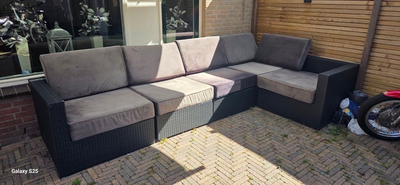 loungeset, Tuin en Terras, Ophalen, Gebruikt