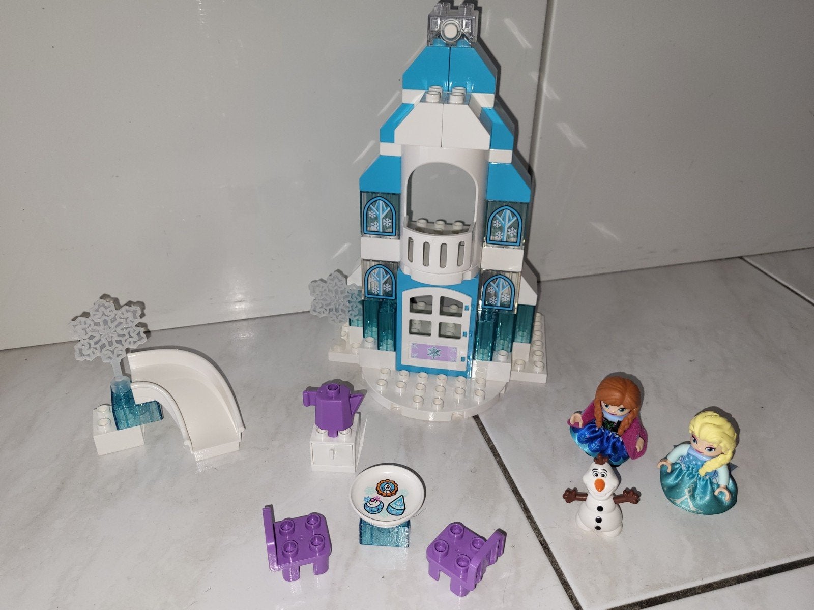 Duplo Disney Frozen prinsessen kasteel, Gebruikt, Ophalen of Verzenden, Duplo, Duplo