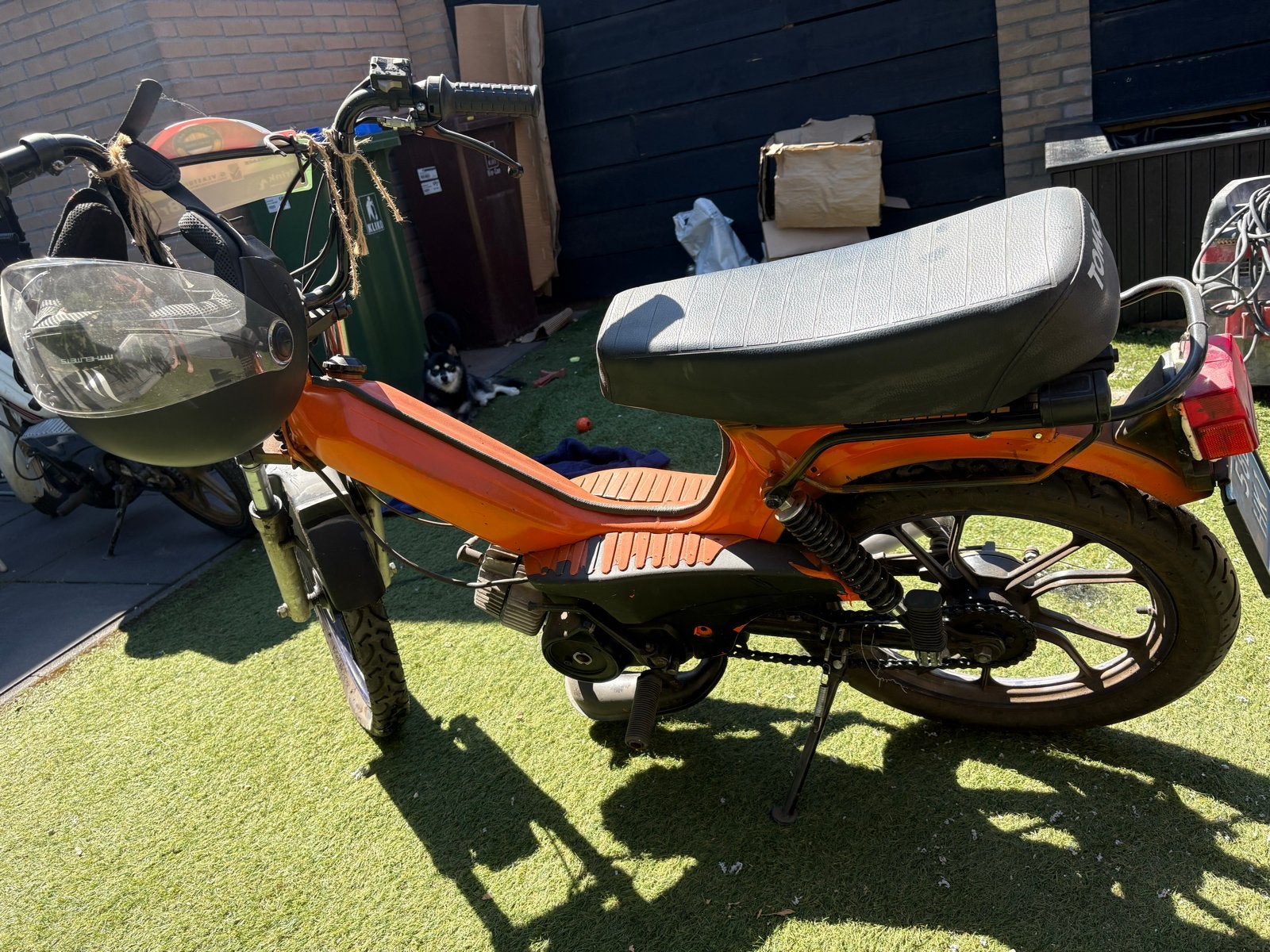 Tomos bromfiets 60cc, Fietsen en Brommers, Brommers | Tomos, Ophalen, Gebruikt, Maximaal 45 km/u, Standard