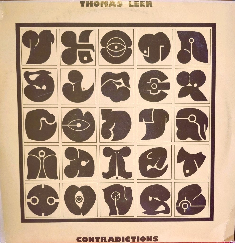 thomas leer/contradictions-electronic/punk/synth/industrial, Gebruikt, Verzenden, Electronic Rock, Dubbel-LP