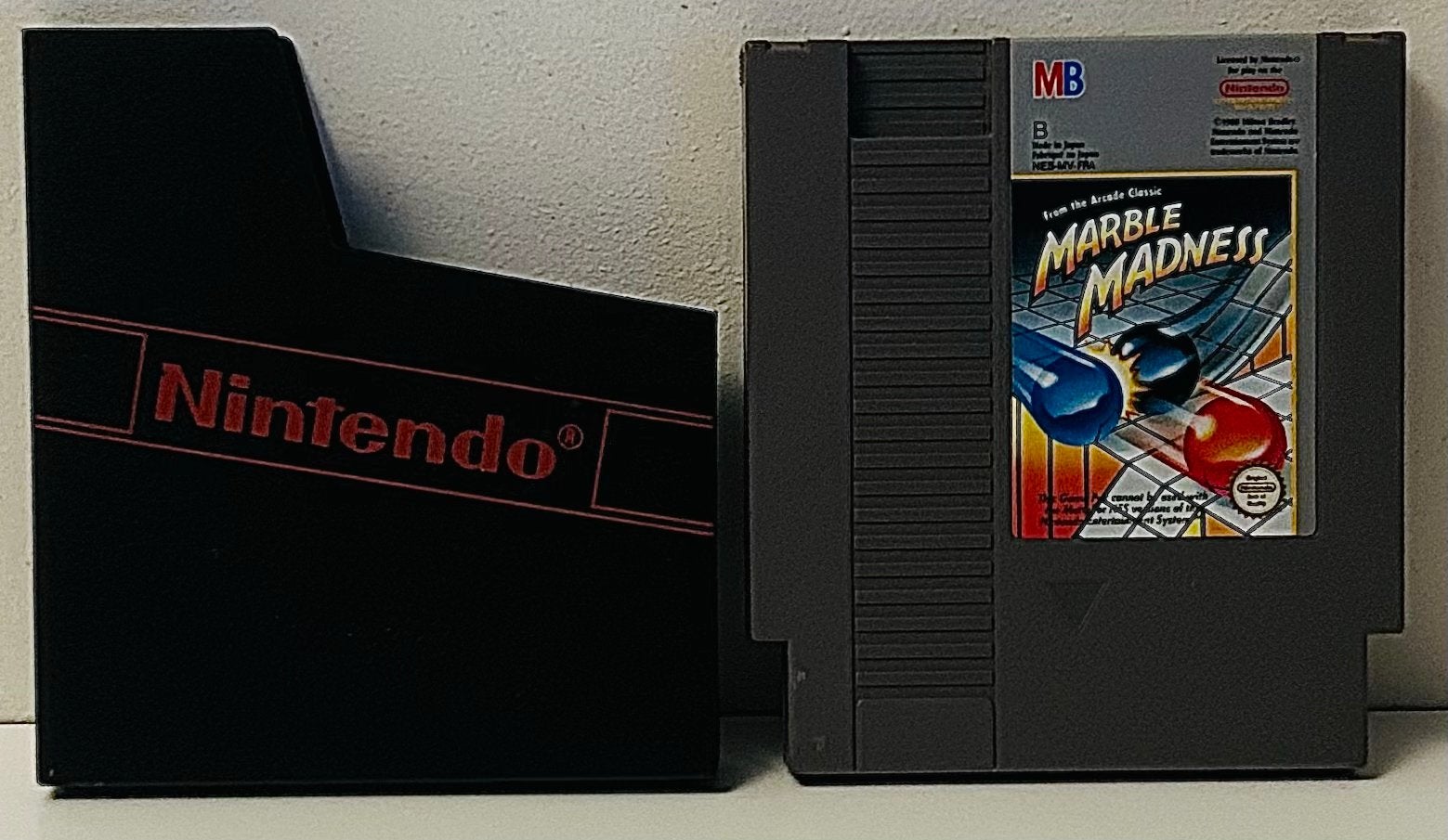 | Nintendo NES | Marble Madness |, 1 speler, Ophalen of Verzenden, Zo goed als nieuw, Vanaf 3 jaar