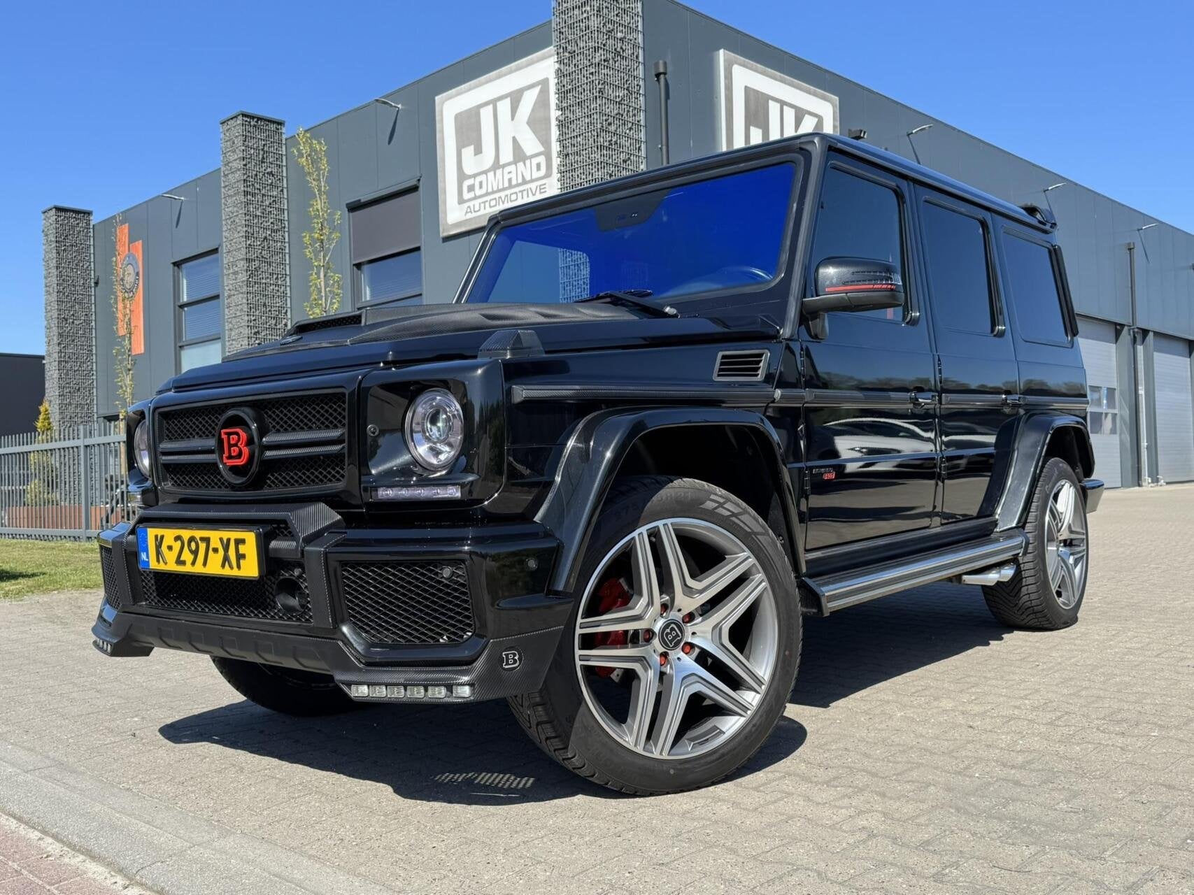 Mercedes G-klasse 500 BRABUS |Pano|Memory|Trekhaak|Leer|Youn, Auto's, Mercedes-Benz, Automaat, Gebruikt, 296 pk, G-Klasse