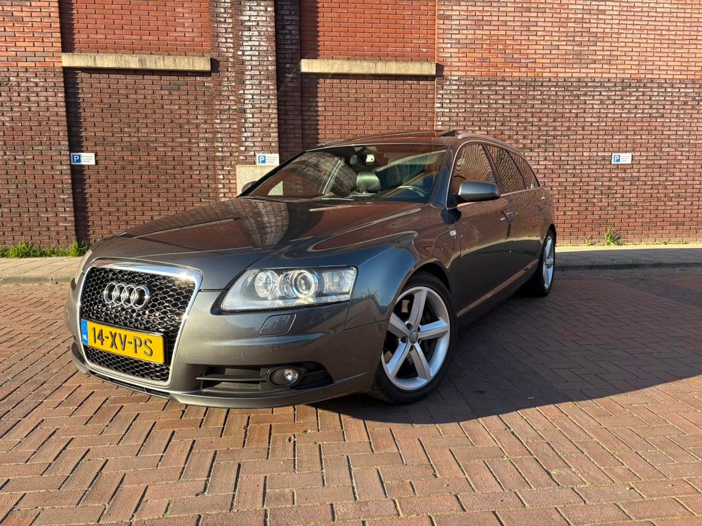 Audi A6 4.2 Avant Quattro AUT S-Line Carplay, Automaat, 1780 kg, Traction-control, Leder