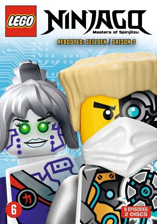 2-DVD Lego Ninjago - Masters Of Spinjitzu (Seizoen 3), Cd's en Dvd's, Spaans, Avontuur, Alle leeftijden, Ophalen of Verzenden
