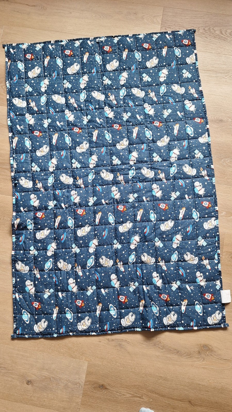 Ella verzwaringsdeken kind 100x150 cm 3,2 kg Space, Ophalen of Verzenden