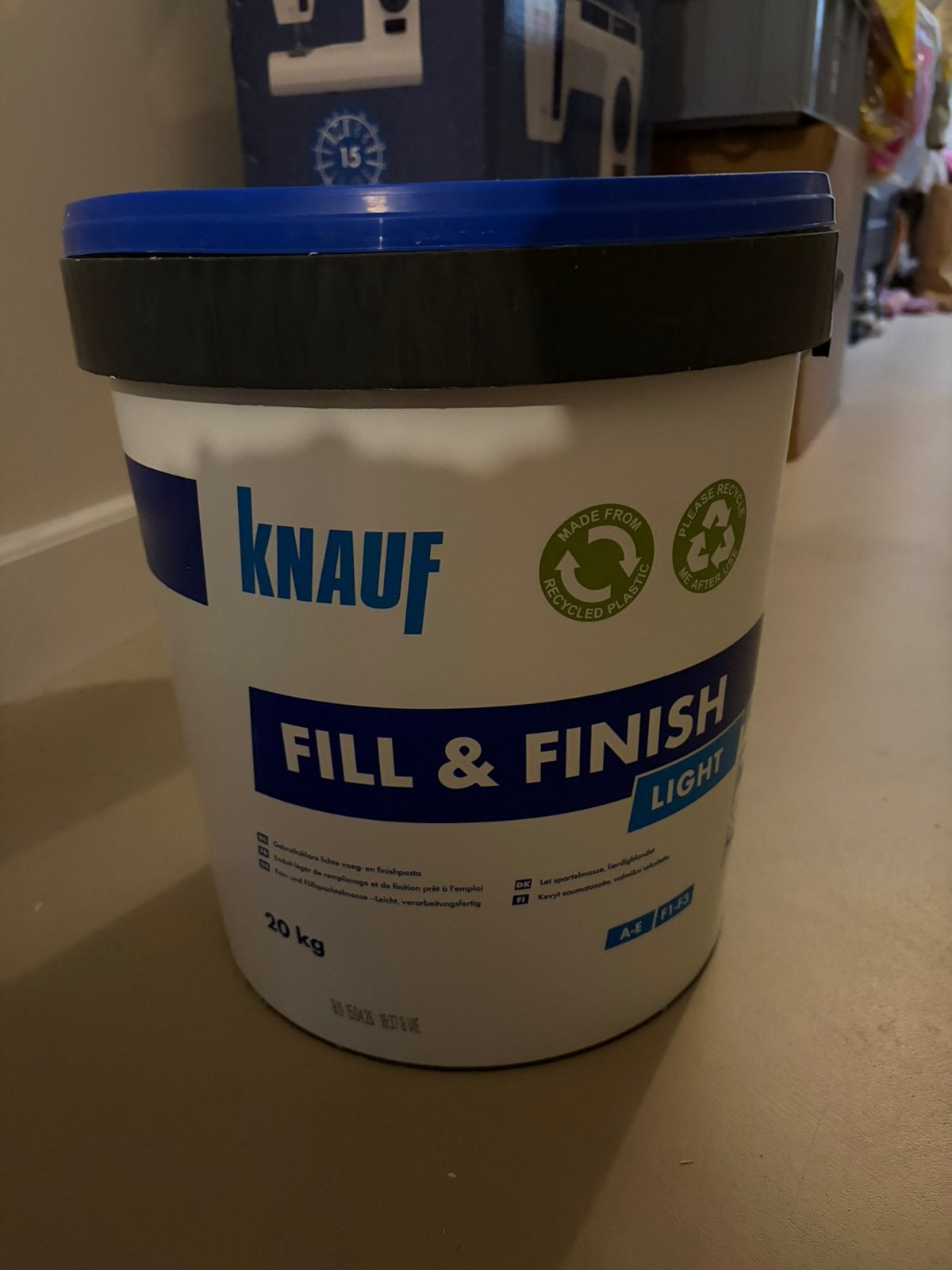 Knauf fill and finish, Ophalen, Zo goed als nieuw, Wit