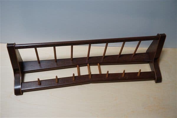 Vintage houten kapstok Electimeufa, Zo goed als nieuw, Nvt, Minder dan 100 cm, Nvt
