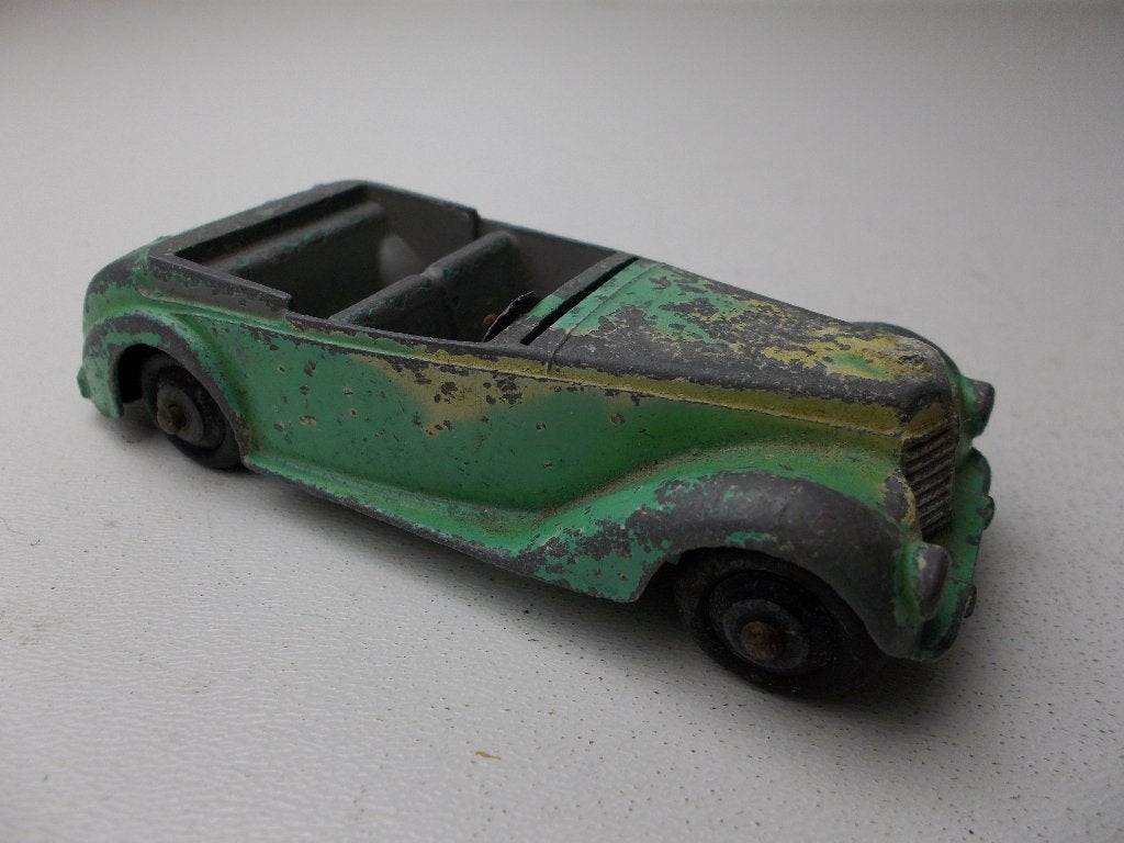1946 Dinky Toys 38E ARMSTRONG SIDDELEY COUPE (Opknapper.), Ophalen of Verzenden, Gebruikt, Auto, Dinky Toys