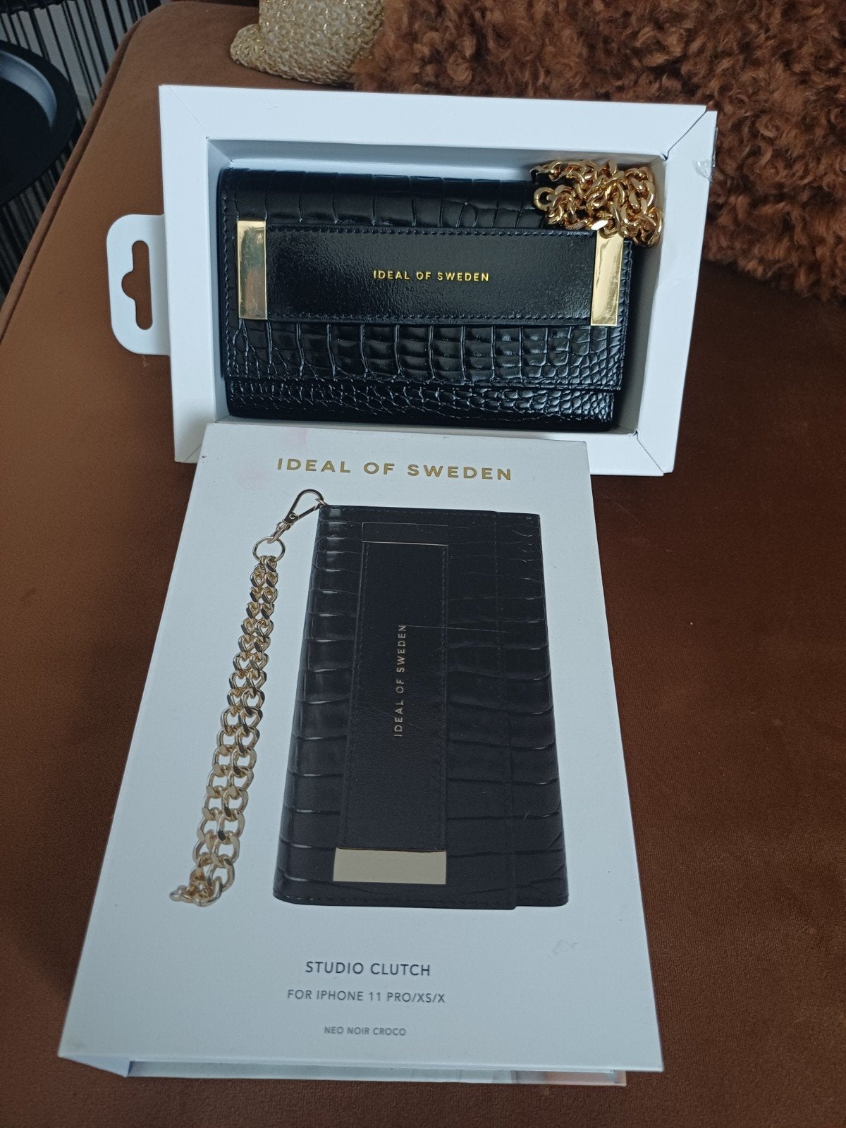 Ideal of Sweden Studio Clutch iPhone 11 Pro/XS/X, Pasjeshouder, IPhone X, Nieuw, Ophalen of Verzenden
