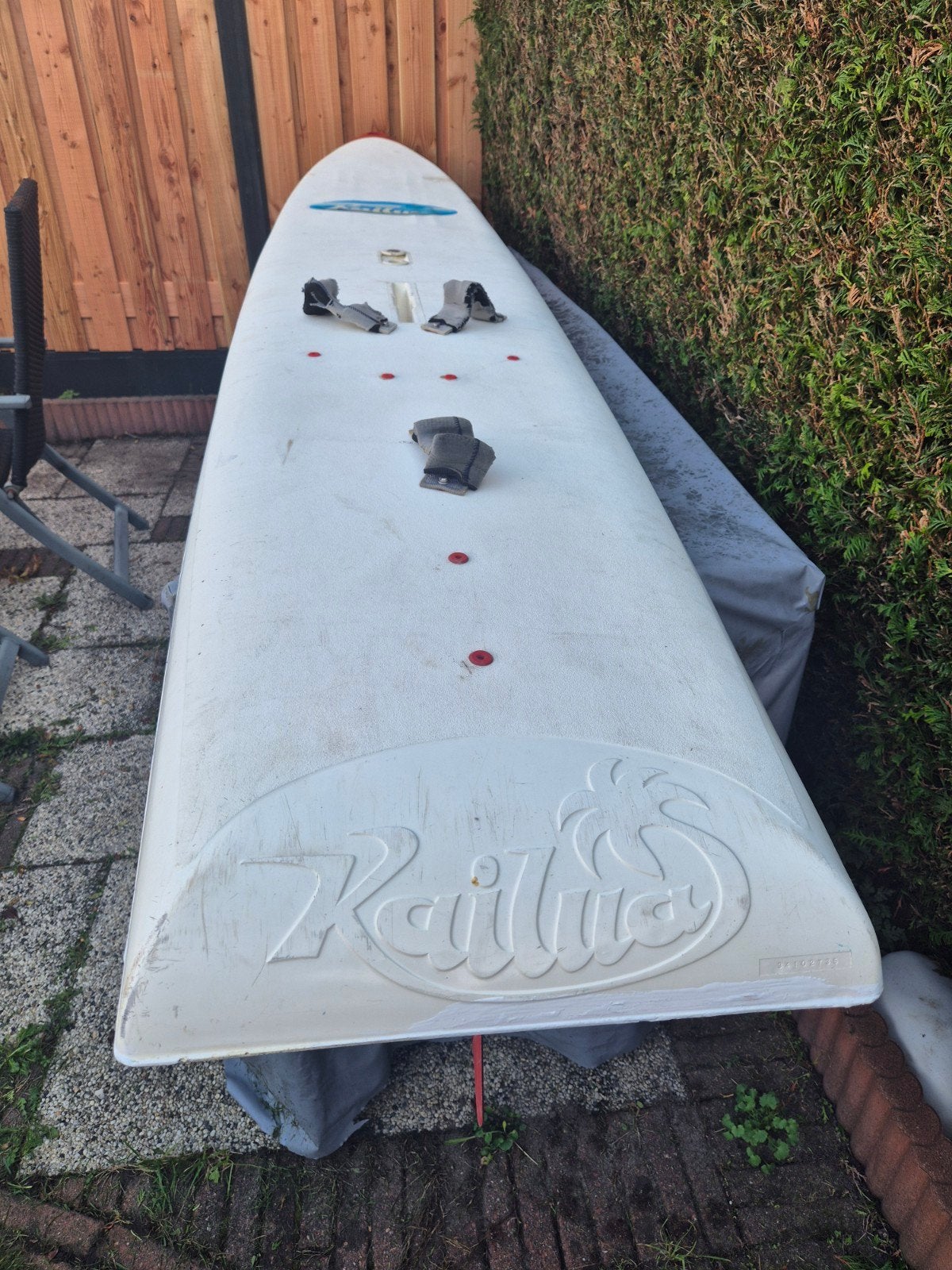 Mistral Kailua Windsurfset -(Polyester) Compleet, Watersport en Boten, Ophalen, Gebruikt, 6.5 m² tot 8 m², 300 cm of meer