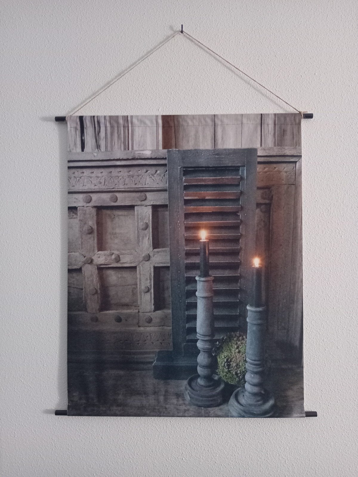Groot stoffen wanddoek, Ophalen of Verzenden, Zo goed als nieuw, Landelijk, Wandkleed