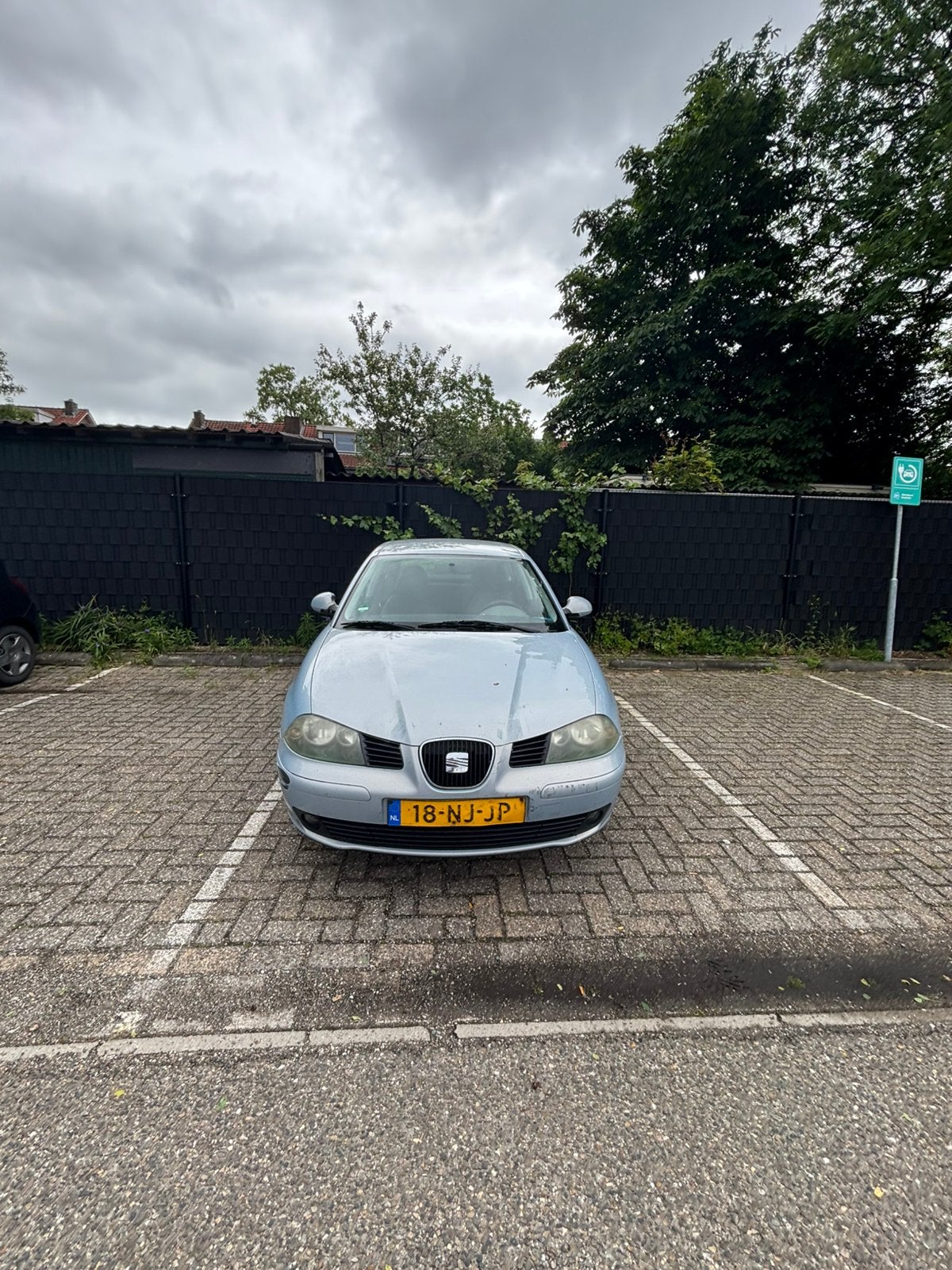 Seat Ibiza 1.4 5 deurs 2003 Blauw nieuwe APK en volle tank!, Auto's, Voorwielaandrijving, 15 km/l, 4 cilinders, Blauw