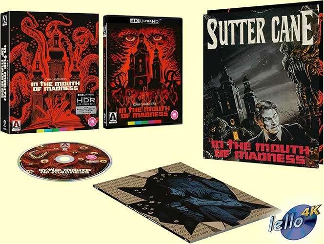 Blu-ray 4K: John Carpenter's In the Mouth of Madness (1994), Cd's en Dvd's, Ophalen of Verzenden, Nieuw in verpakking, Horror