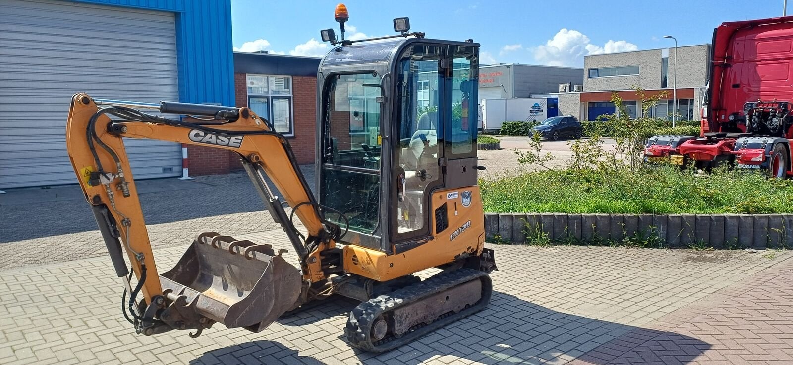 Case CX18 mini excavator, Zakelijke goederen, Graafmachine