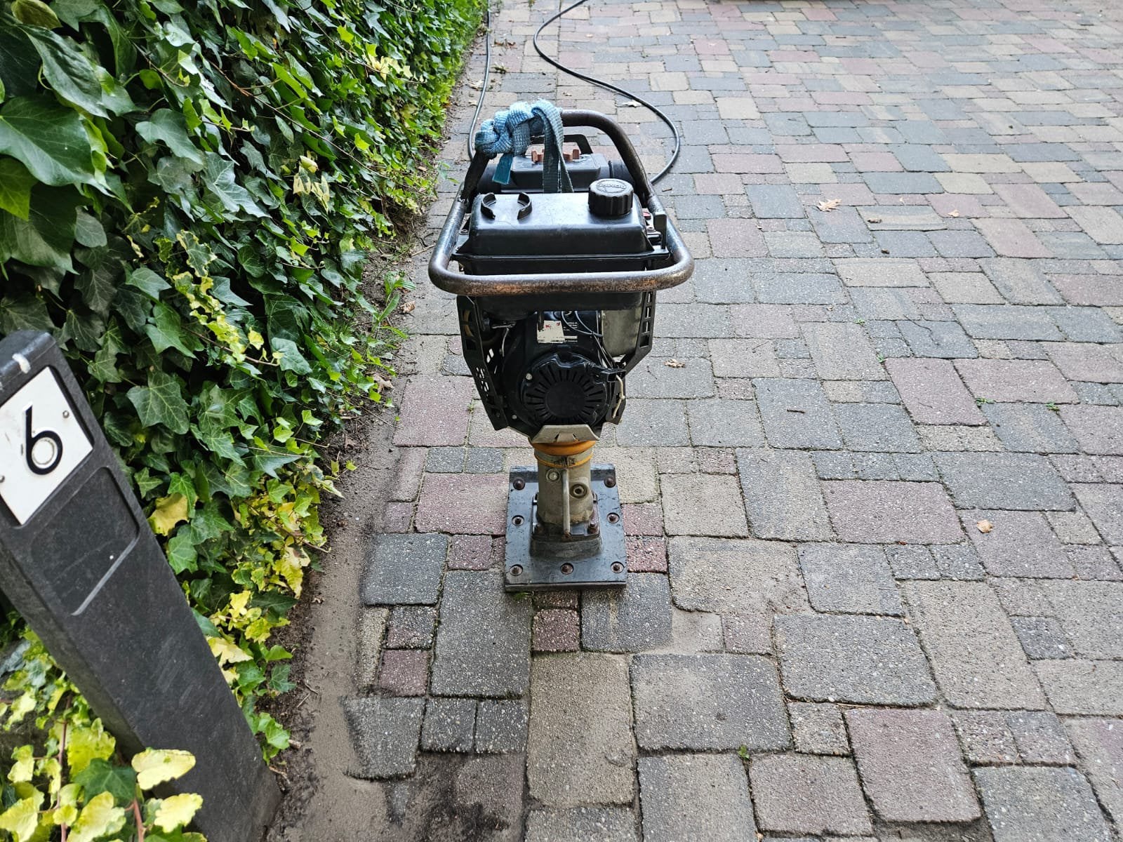 Zeer nette bomag stamper / grondverdichter, Ophalen of Verzenden, Gebruikt