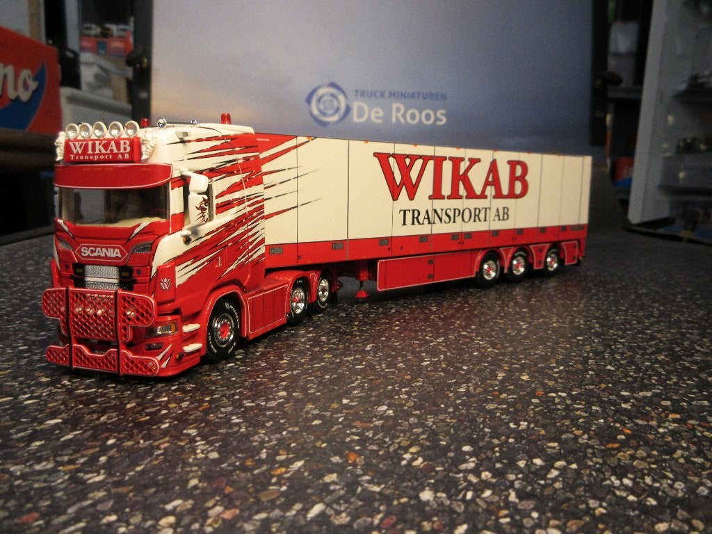 Tekno Scania Wikab met certificaat, Ophalen of Verzenden, Nieuw, Bus of Vrachtwagen, Tekno