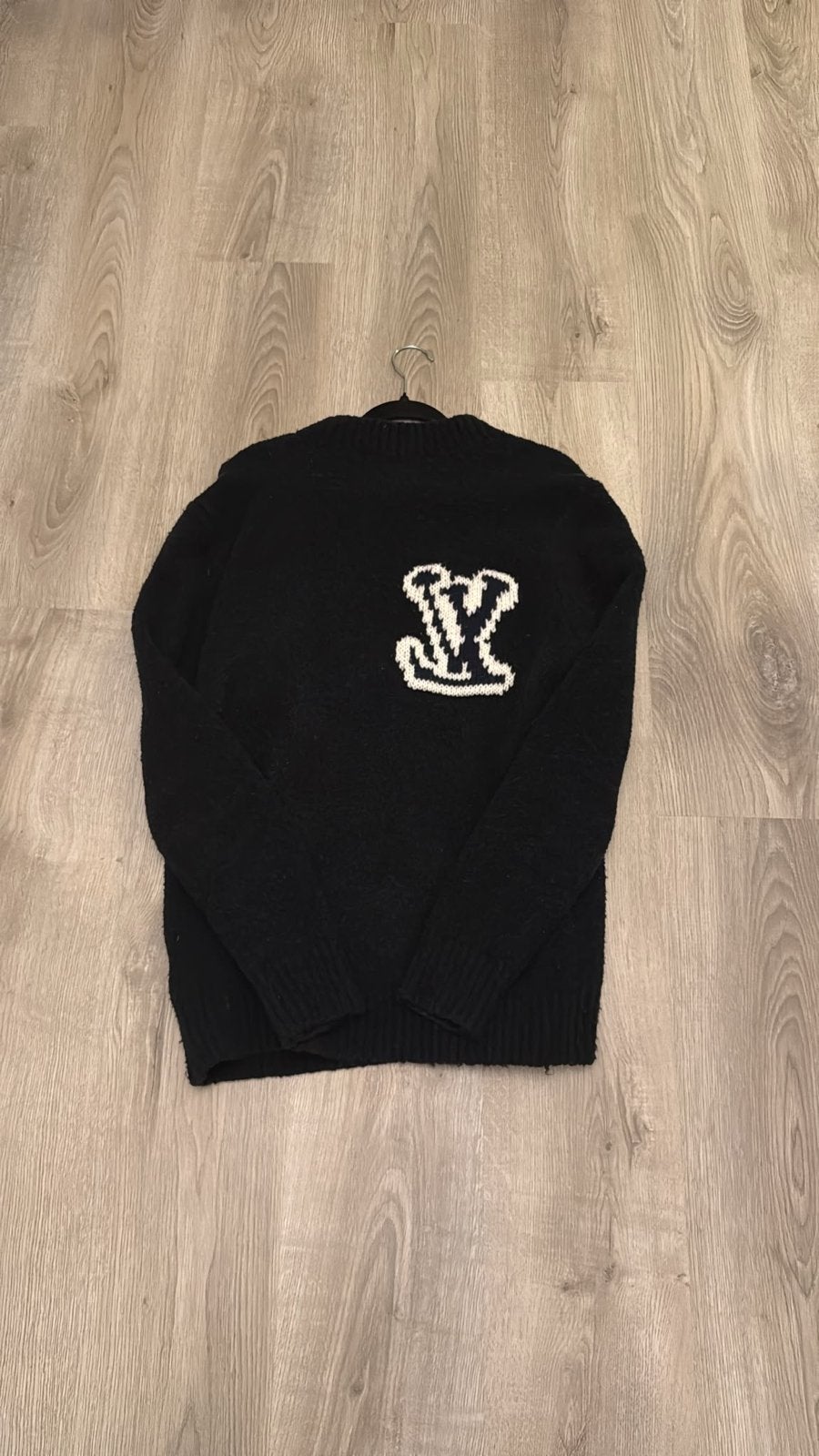Louis Vuitton trui van wol, Ophalen of Verzenden, Zo goed als nieuw, Maat 52/54 (L), Zwart