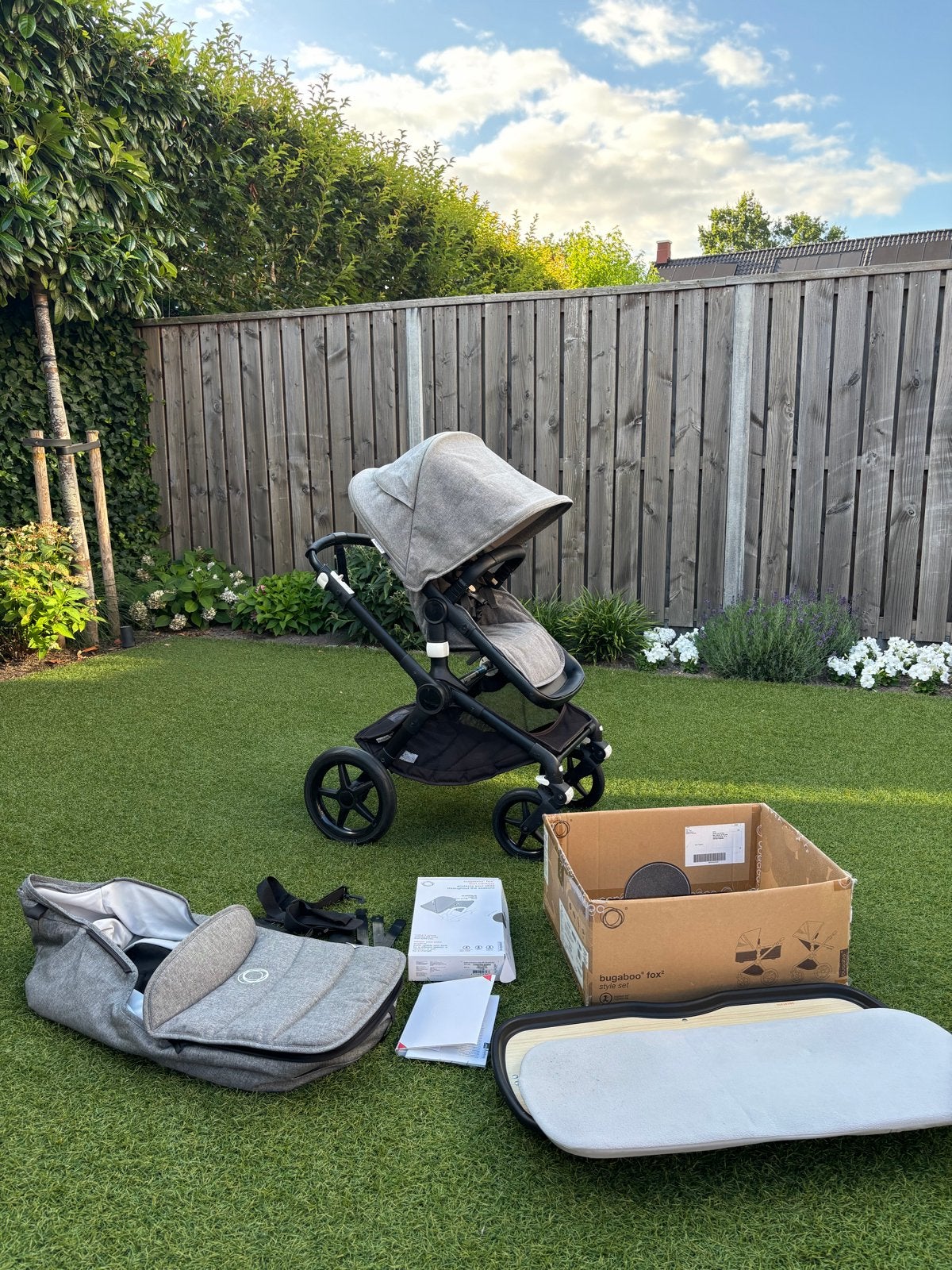 Bugaboo Fox 2 complete kinderwagen met reiswieg, Ophalen, Gebruikt, Bugaboo, Combiwagen