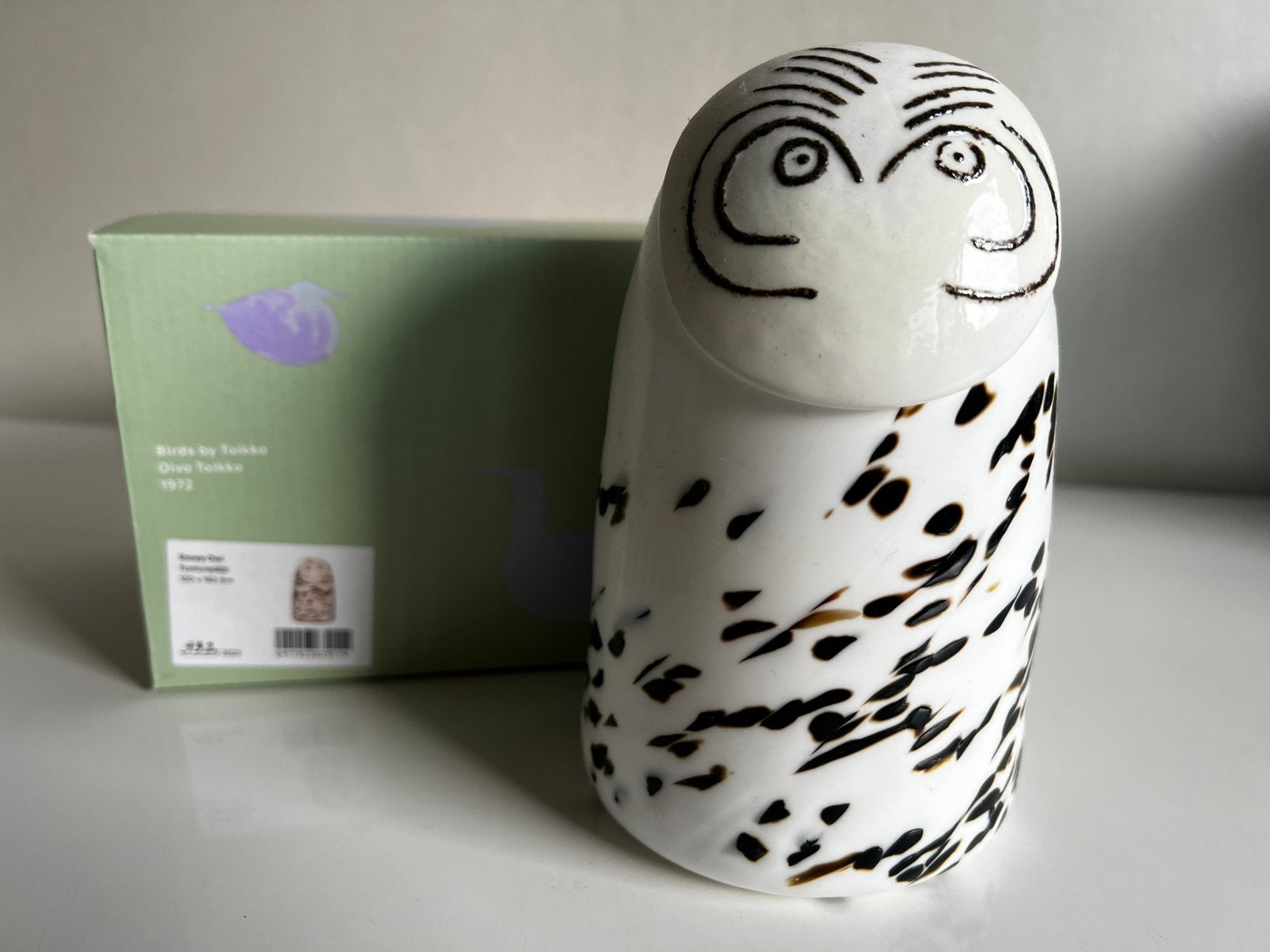 Nieuw Iittala Sneeuwuil Tunturipöllö Birds Limited 932/2023, Antiek en Kunst, Ophalen of Verzenden, Object, Glas