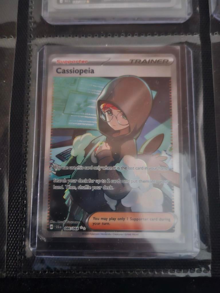 Pokemon Cassiopeia 086/064 Shrouded Fable, Ophalen of Verzenden, Zo goed als nieuw, Losse kaart, Foil