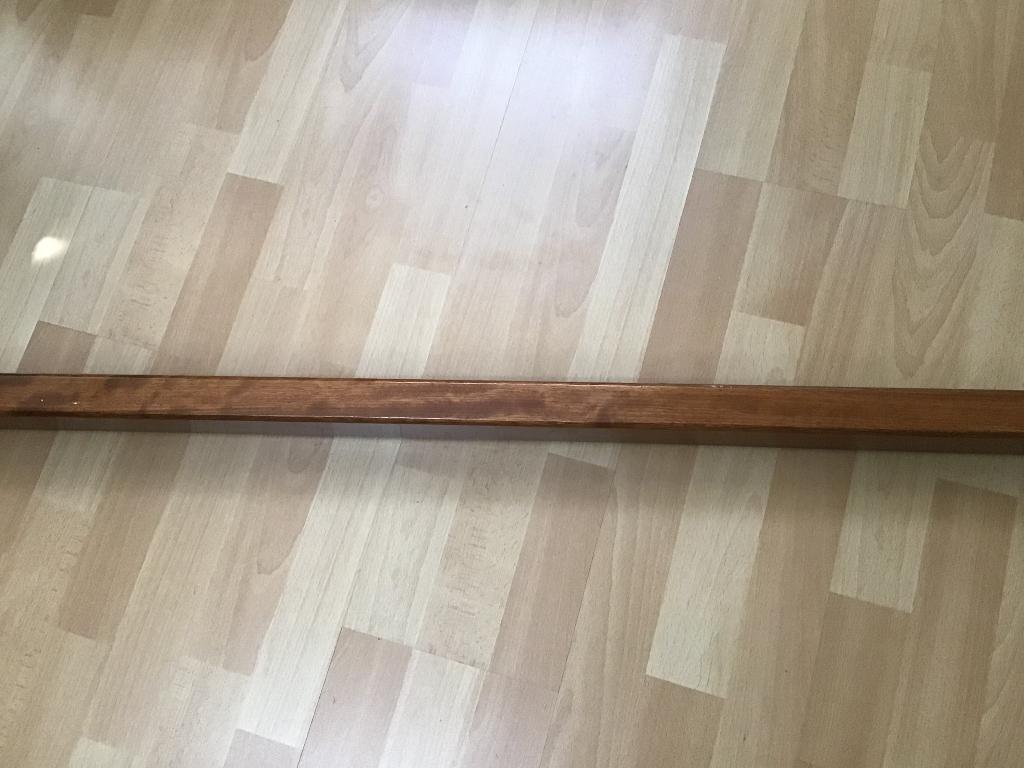 Trapleuning mahonie, Doe-het-zelf en Verbouw, Ophalen, Zo goed als nieuw, Trap, 2 tot 4 meter