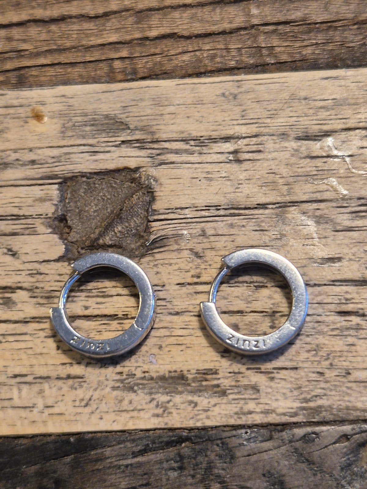 Zinzi Zilveren Oorbellen met Zirkonia - Zo goed als nieuw, Hangers, Ophalen of Verzenden, Zo goed als nieuw, Zilver