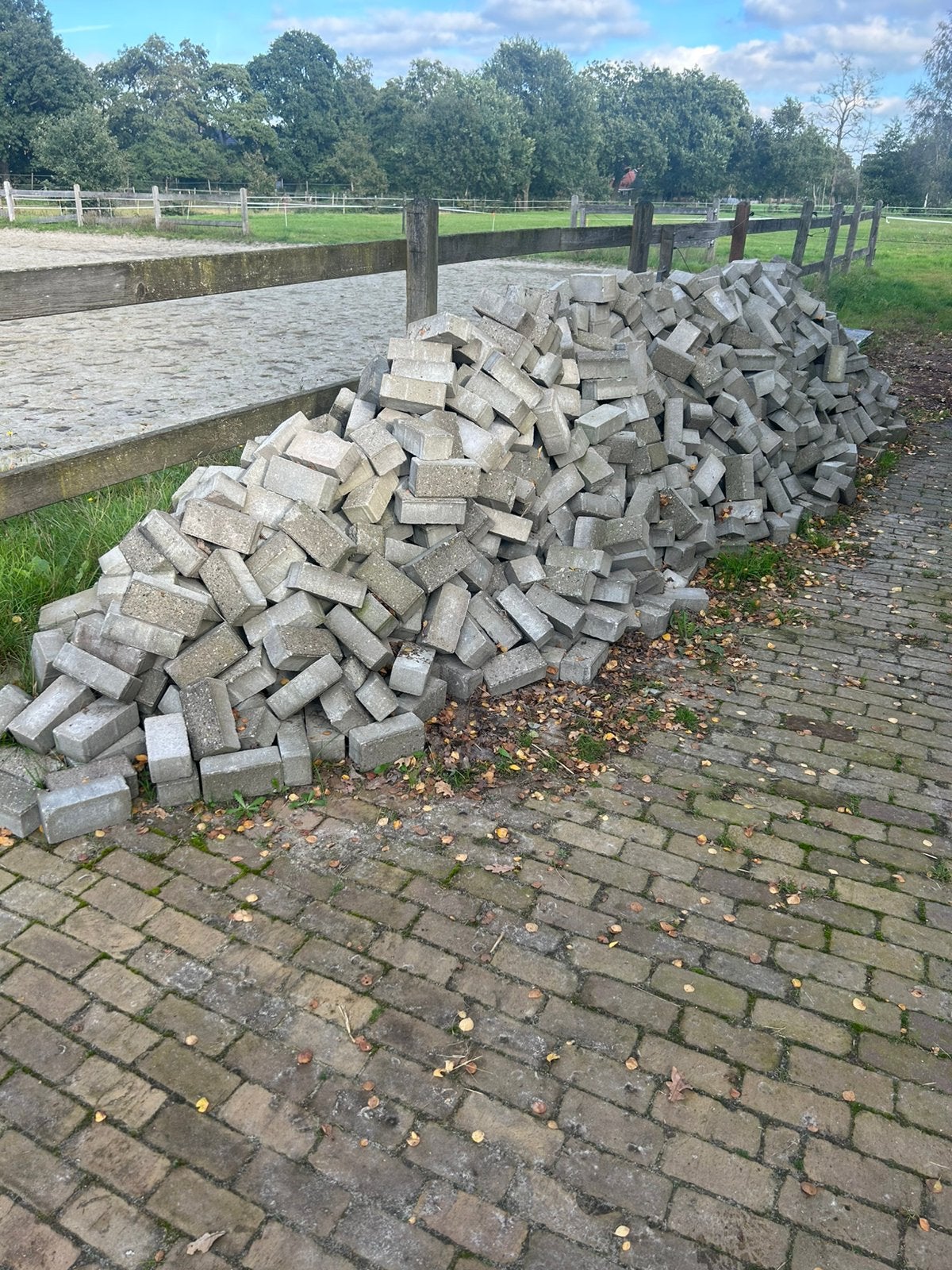 80m2 klinkers, Ophalen, Zo goed als nieuw, Overige typen
