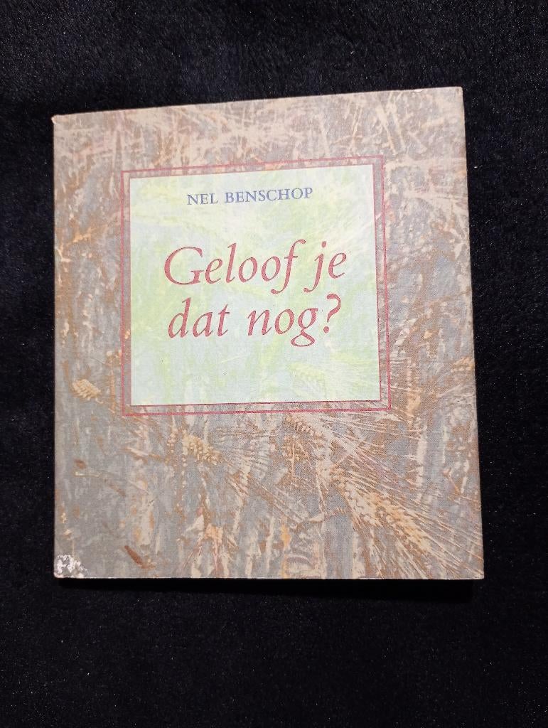 Nel Benschop, Geloof je dat nog?, Boeken, Ophalen of Verzenden, Gelezen