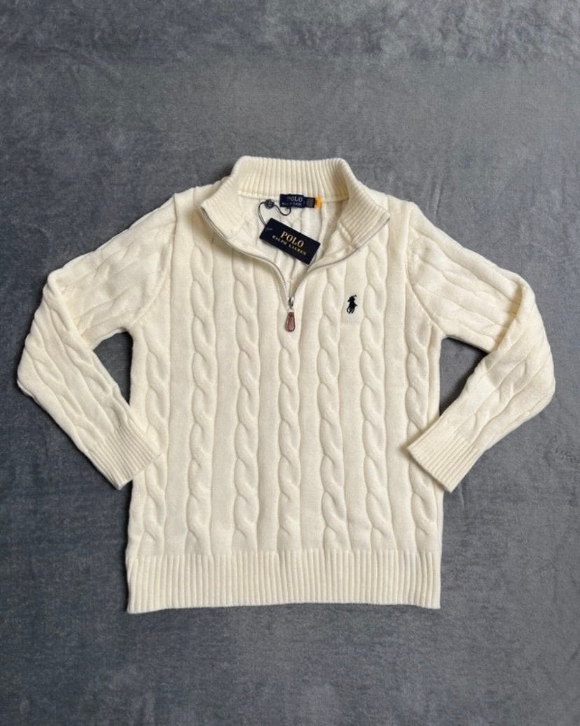 Ralph Lauren quarterzip sweater L new, Ophalen of Verzenden, Zo goed als nieuw