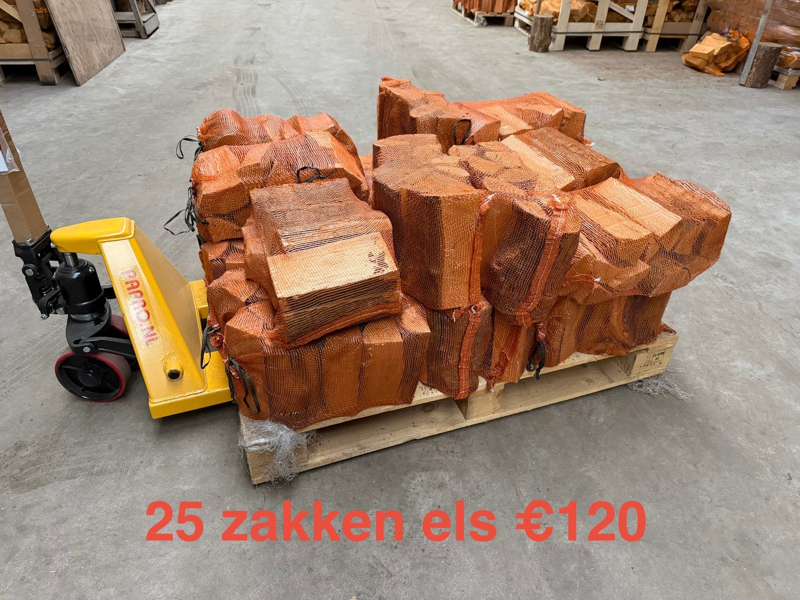 Oussoren haardhout vinkeveen, Minder dan 3 m³, Ophalen, Blokken
