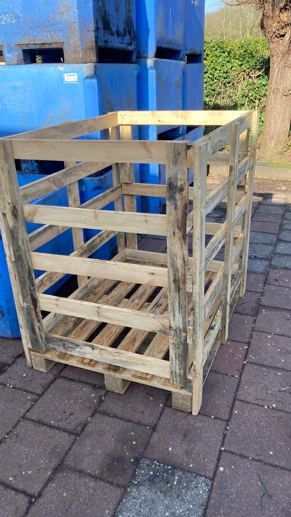 Pallet boxen, Doe-het-zelf en Verbouw, Kratten en Dozen, 100 cm of meer, 60 cm of meer, Overige typen, Ophalen of Verzenden