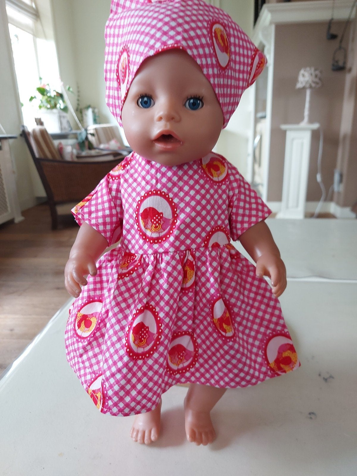Mooie vogeltjes set baby born pop 43cm, Kinderen en Baby's, Speelgoed | Poppen, Ophalen of Verzenden, Nieuw, Babypop