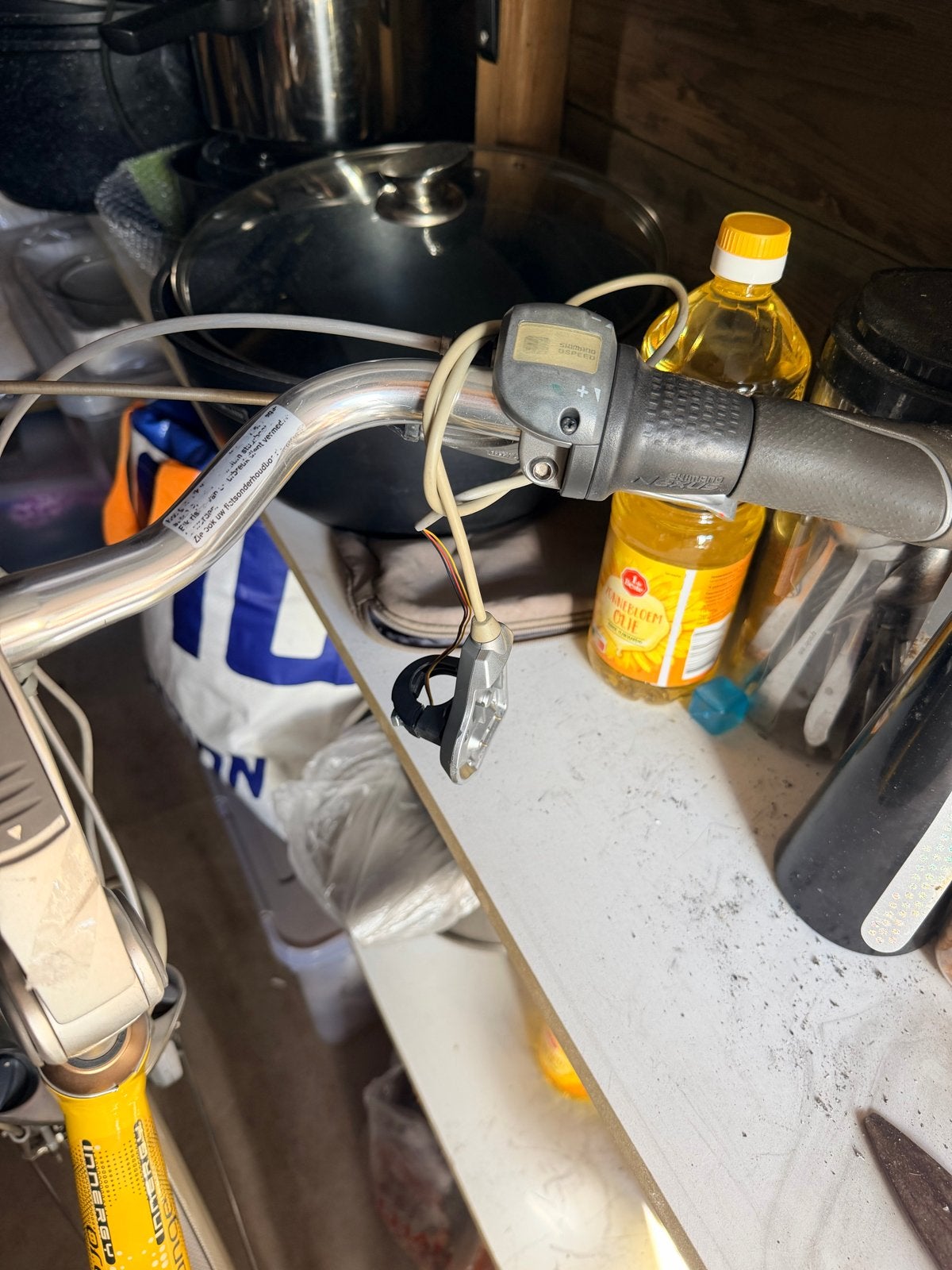 Opknapper Gazelle elektrische fiets - accu en slot defect, Ophalen, Gebruikt, 50 km per accu of meer, 55 tot 59 cm