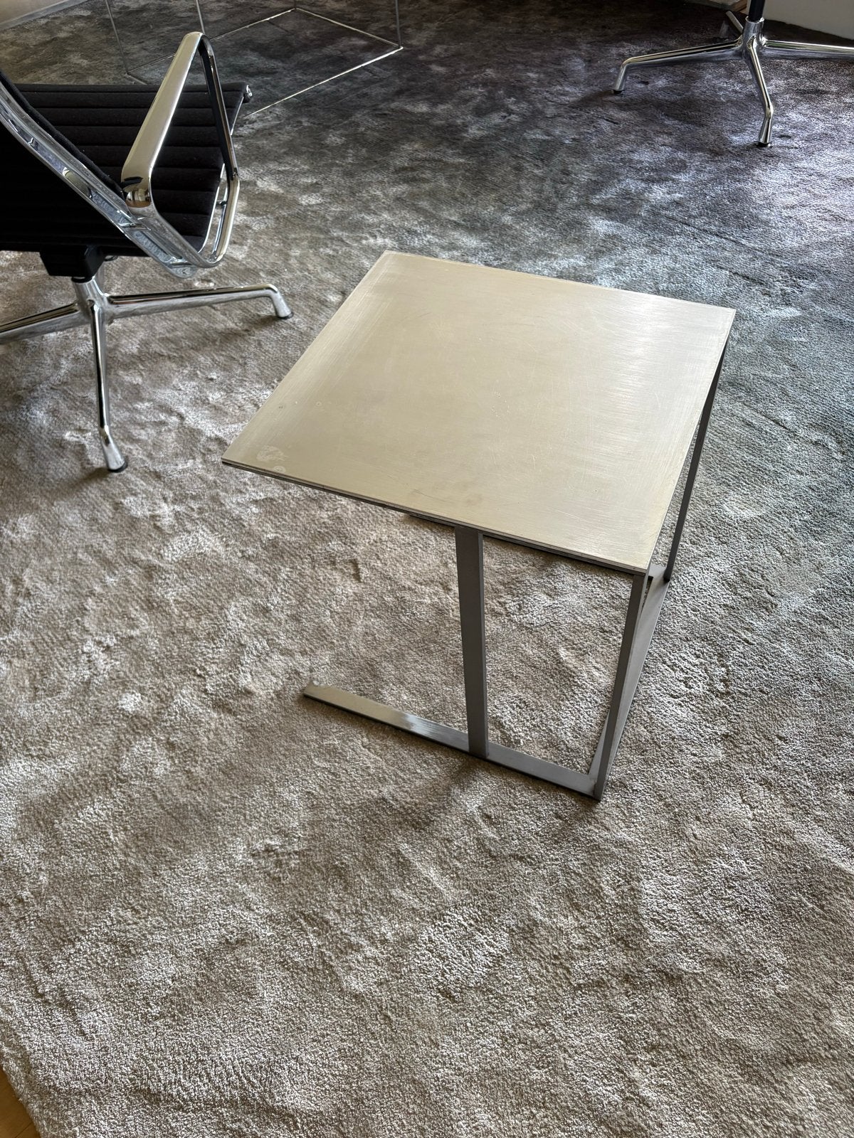 B&B Italia Simplice bijzettafel Antonio Citterio, Ophalen, Minder dan 45 cm, Minder dan 55 cm, Gebruikt