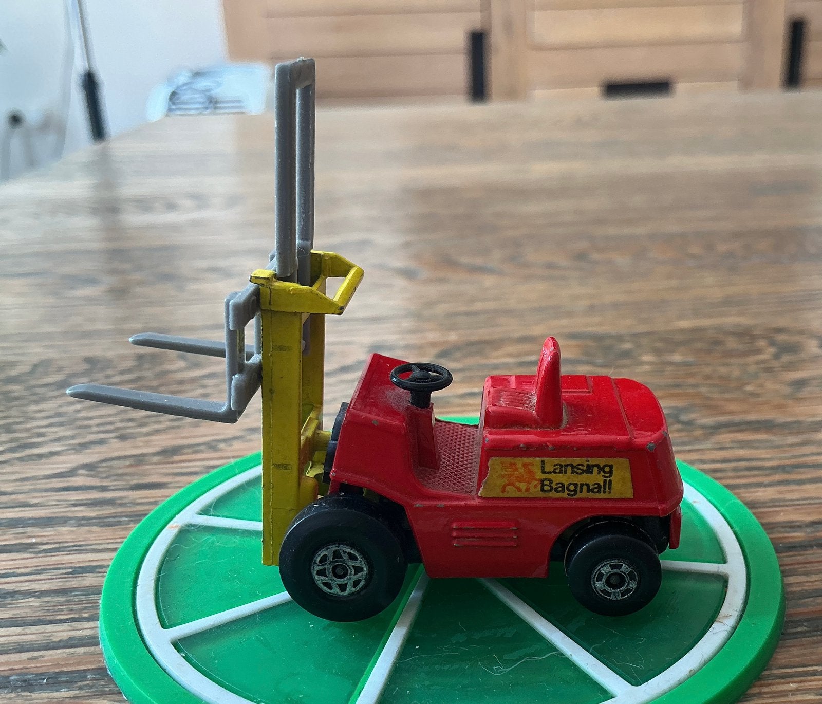 Vintage Matchbox Lesney Vork lift truck  Heftruck Lansing, Ophalen of Verzenden, Zo goed als nieuw, Overige typen