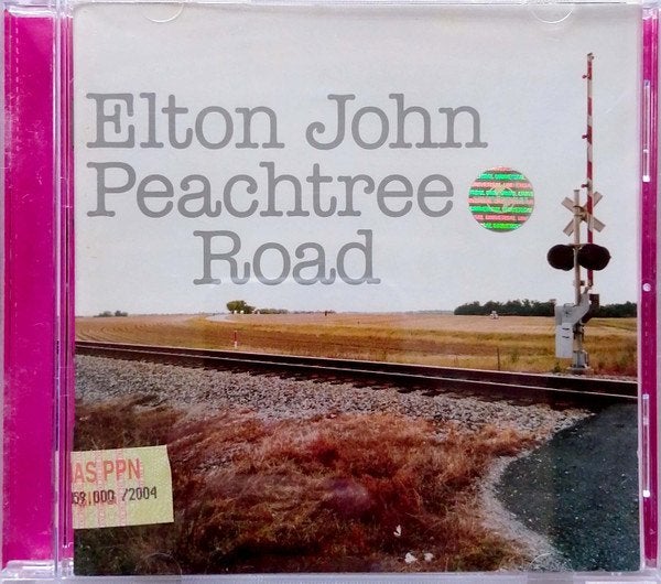 CD ELTON JOHN PEACHTREE ROAD INDONESISCHE PERSING ZELDZAAM, Verzenden, Zo goed als nieuw, Pop, Album