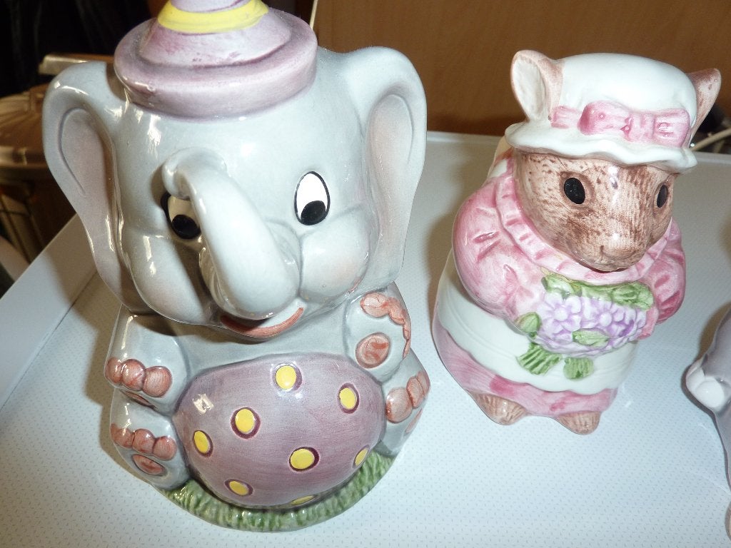 porceleinen dieren spaarpotten, Ophalen of Verzenden, Zo goed als nieuw, Steen, Aardewerk of Keramiek, Dier
