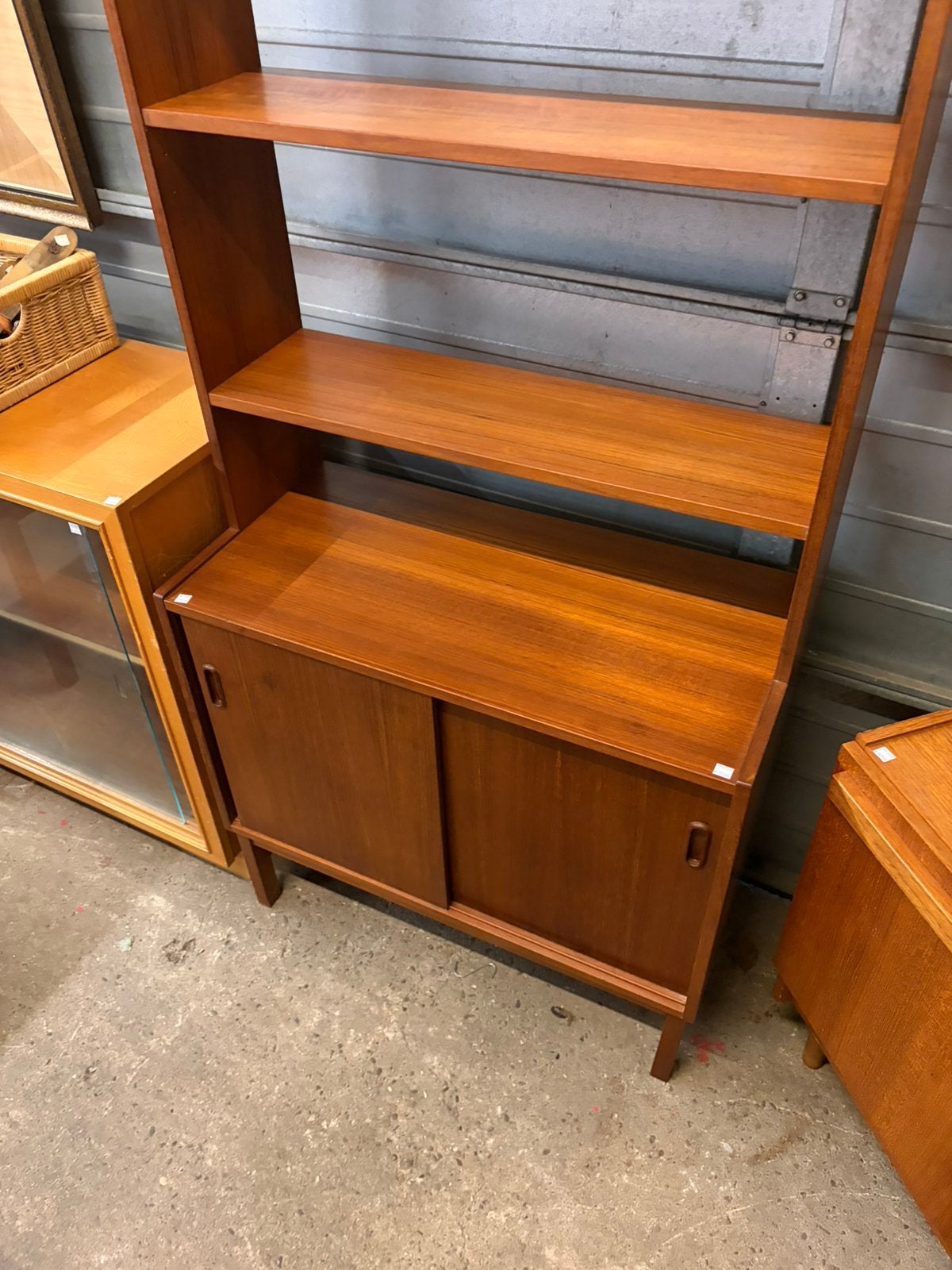 Vintage boekenkast, Ophalen, ., 50 tot 100 cm, Zo goed als nieuw
