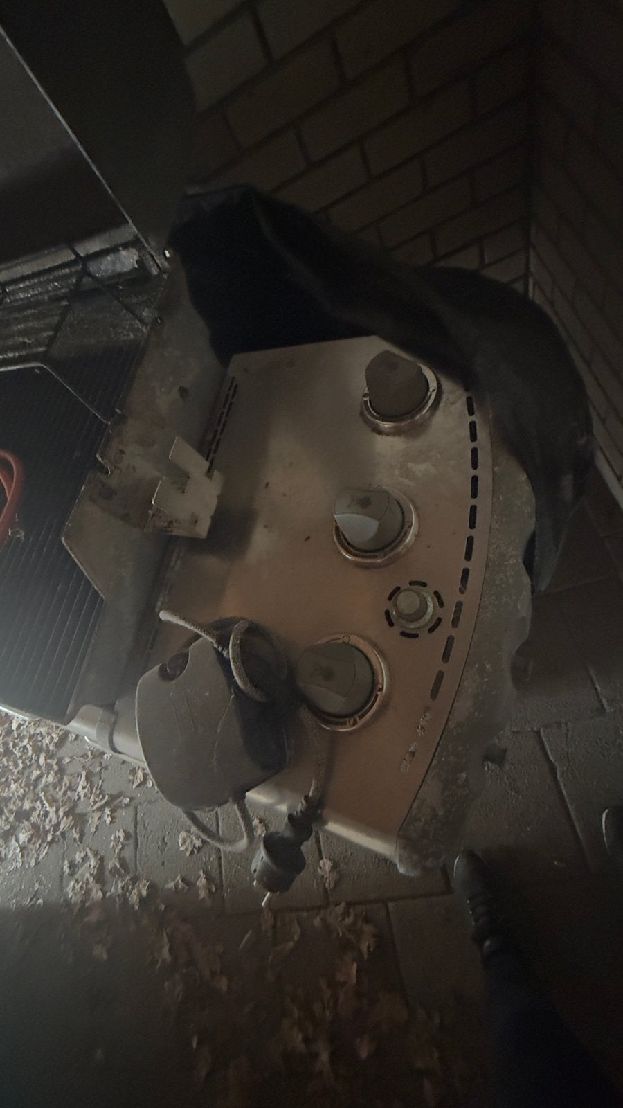 Weber Genesis Gasbarbecue met zijbrander, Ophalen, Gebruikt