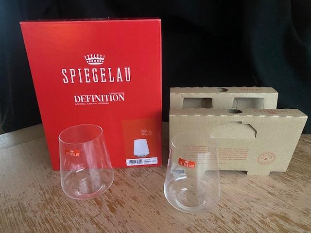 2x 4 Spiegelau softdrink glazen 490ml., Huis en Inrichting, Keuken | Servies, Glas of Glazen, Nieuw, Ophalen of Verzenden, Glas