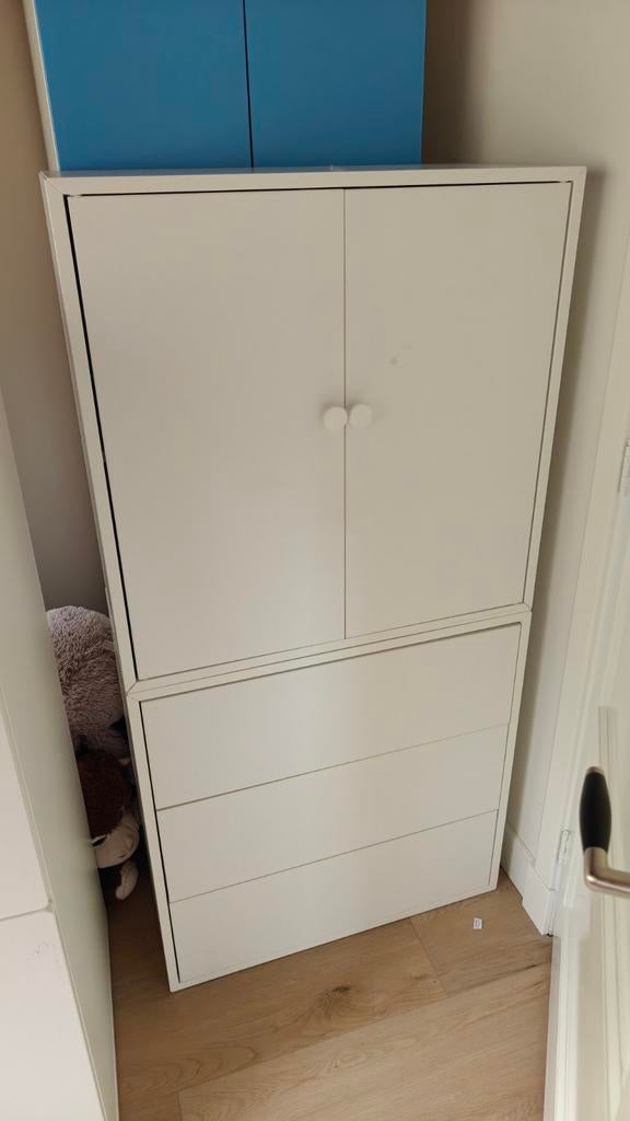 Ikea Eket kastje met deurtjes 70x35x70cm, Ophalen, Gebruikt