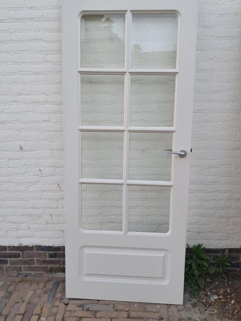 Binnendeuren 2 stuks. Gratis afhalen, Ophalen, Gebruikt, Binnendeur, 200 tot 215 cm