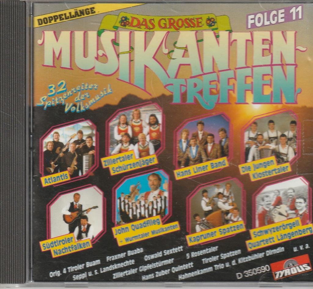 Das Grosse Musikanten Treffen Folge 11 ( 32 tracks ), Verzenden, Zo goed als nieuw