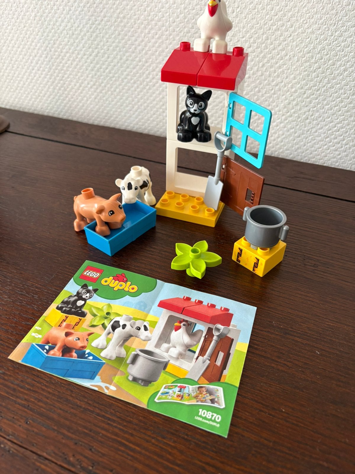 Boerderij dieren Duplo Lego, Kinderen en Baby's, Overige thema's, Inclusief instructies, Ophalen of Verzenden, Zo goed als nieuw