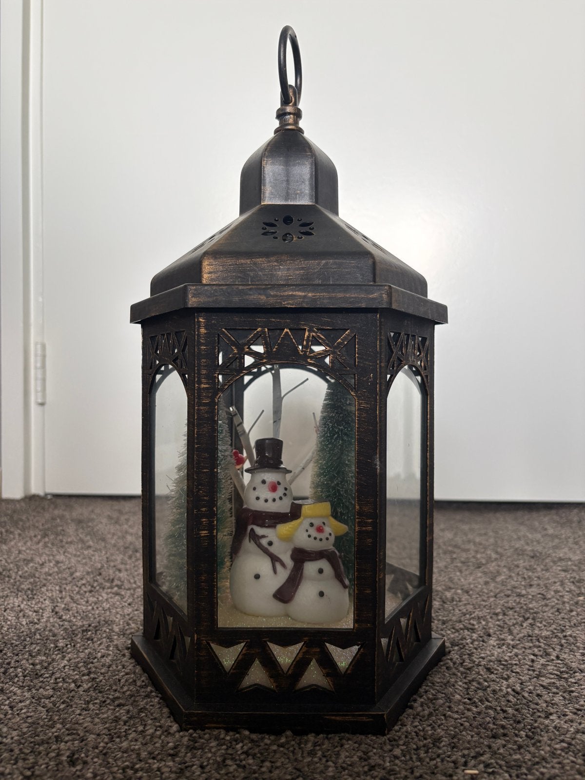 Kerstdecoratie lampion/lantaarn, Diversen, Ophalen, Gebruikt