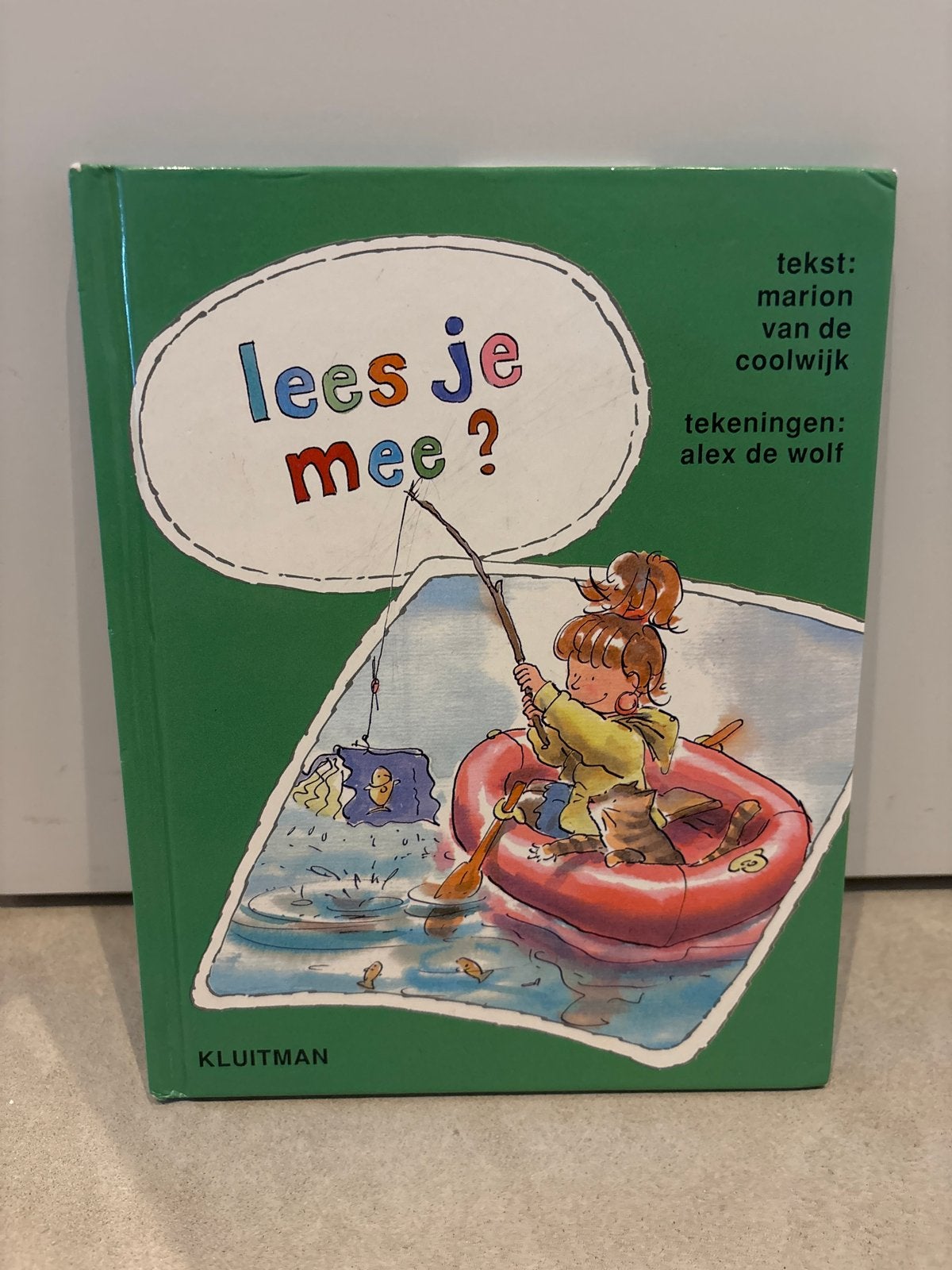 Lees je mee? - Kinderboek van Marion van de Coolwijk, Ophalen of Verzenden, Zo goed als nieuw, Fictie algemeen