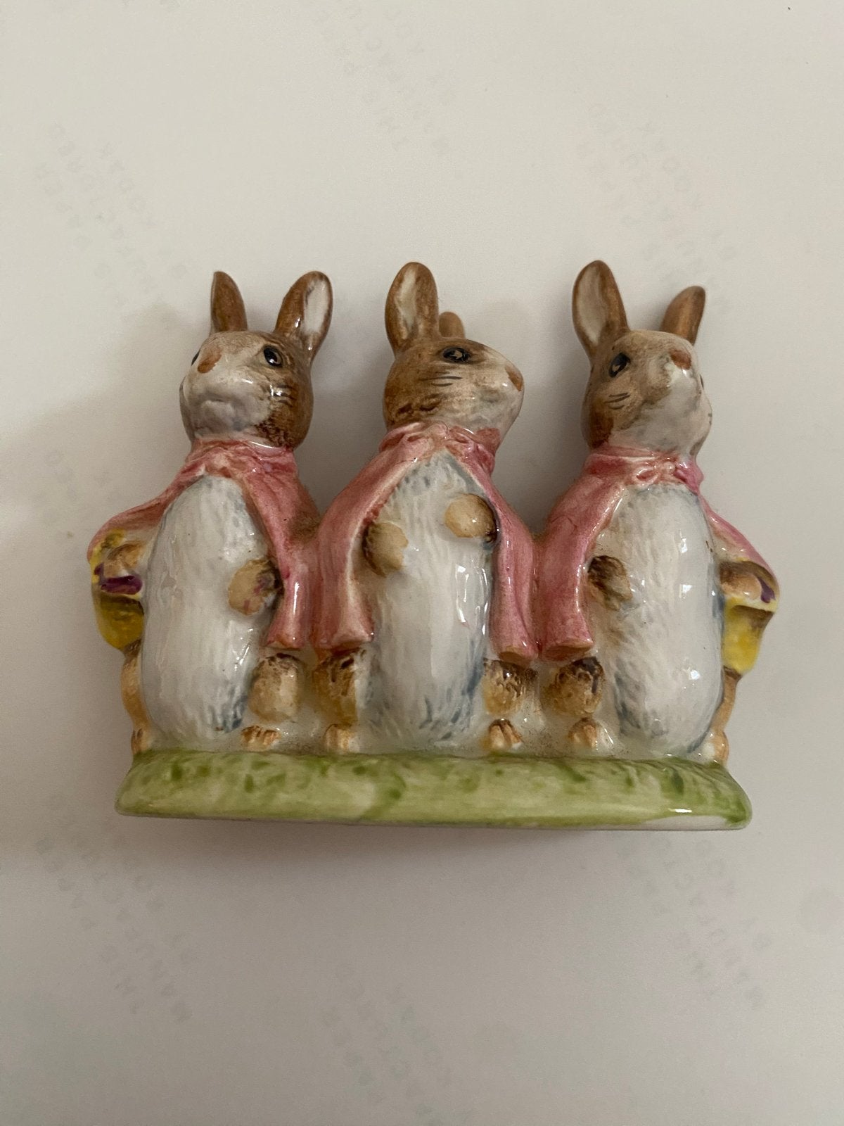 Beatrix Potter's Flopsy Mopsy Cottontail beeldje 1954, Ophalen of Verzenden, Gebruikt, Dier