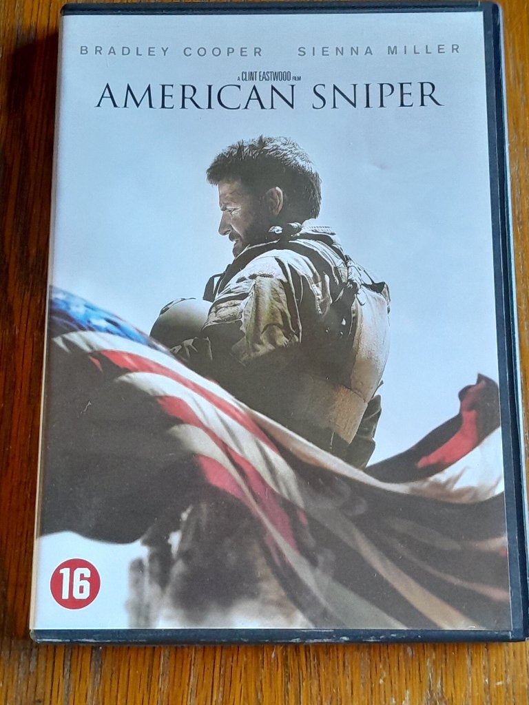 American sniper dvd zgan, Vanaf 16 jaar, Ophalen of Verzenden, Zo goed als nieuw